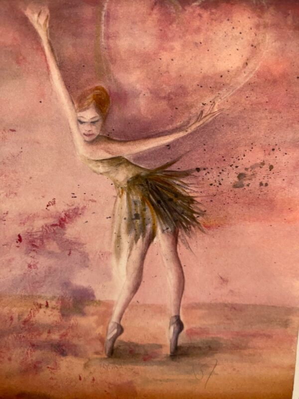 Carte postale "Danse en Coeur"