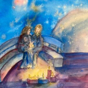 Carte postale "Together"